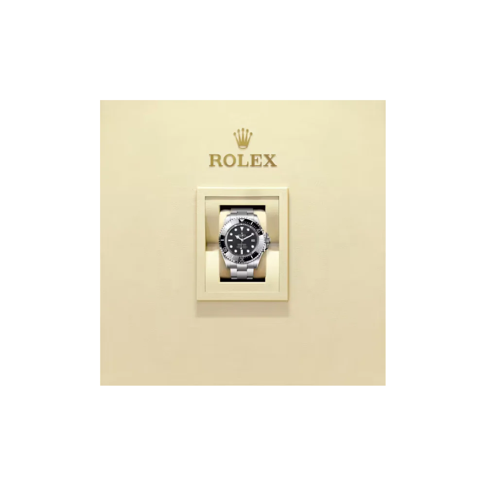 RL Deepsea Black Dial Ref#136660‑0004