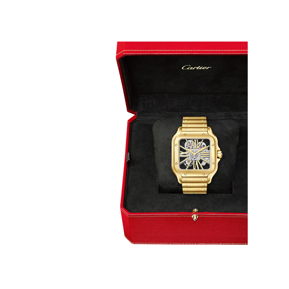 S de C Large Skeleton Yellow Gold