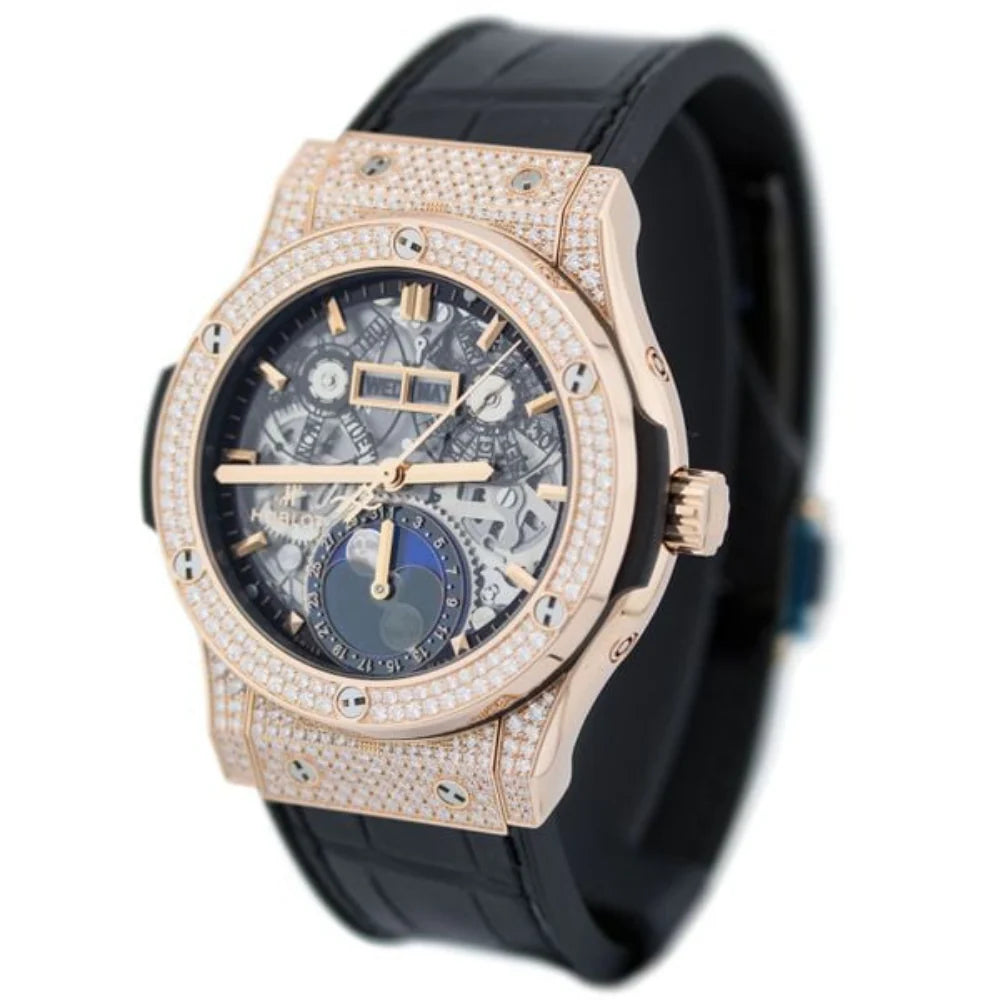 H Classic Fusion Aerofusion Moonphase King Gold 42mm, Ref# 547.OX.0180.LR