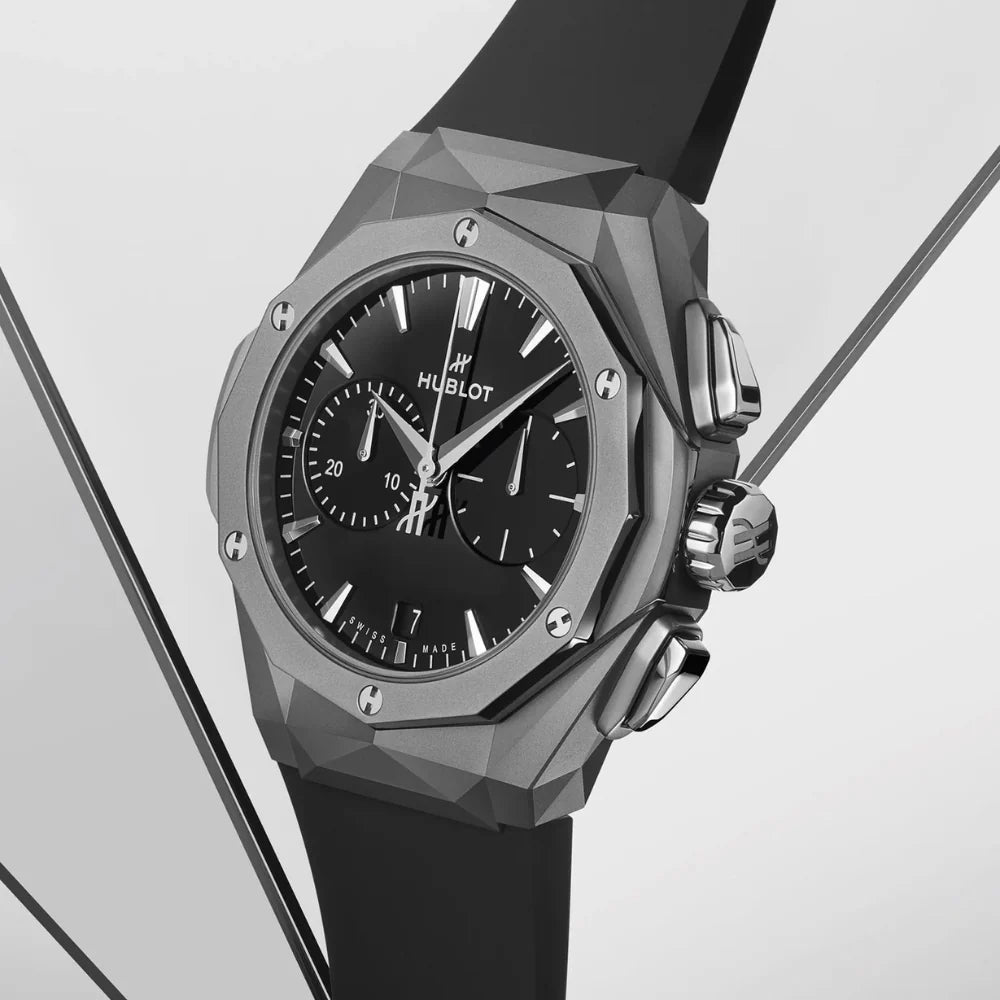 H Classic Fusion Chronograph Orlinkski Titanium, 41mm, Ref# 549.NI.1270.RX.ORL23