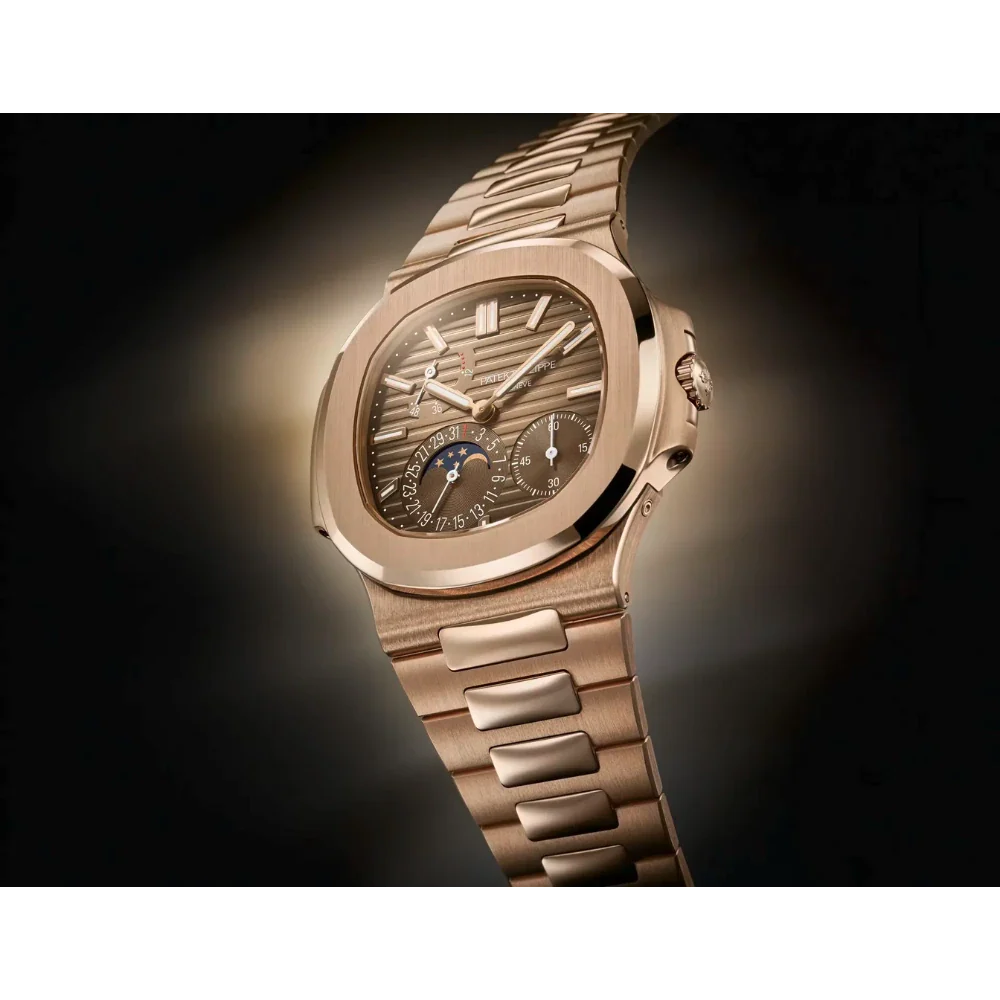 PP Nautilus 5712/1A‑001 – Stainless Steel Moon Phase