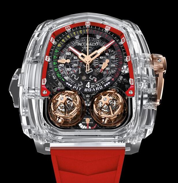TWIN TURBO FURIOUS SAPPHIRE CRYSTAL RED TT220.80.AA.AA.A