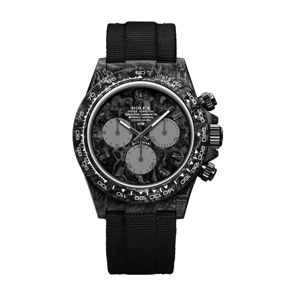 Diw Daytona carbon all carbon graphite 40mm oyster black