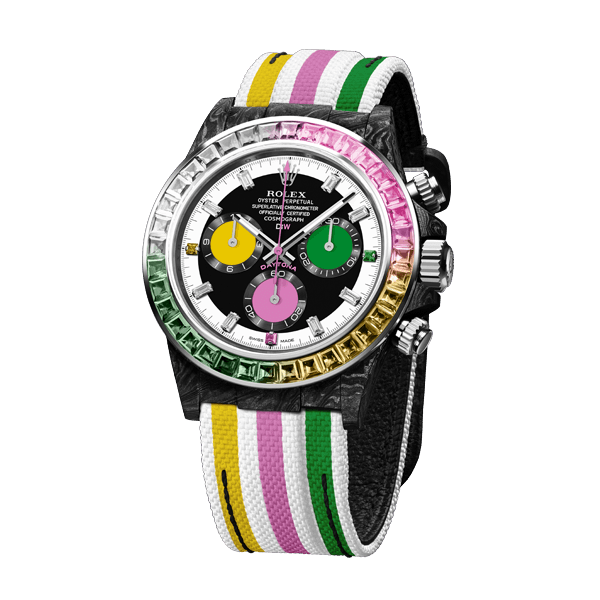 Diw Daytona carbon rainbow candy 40mm carbon