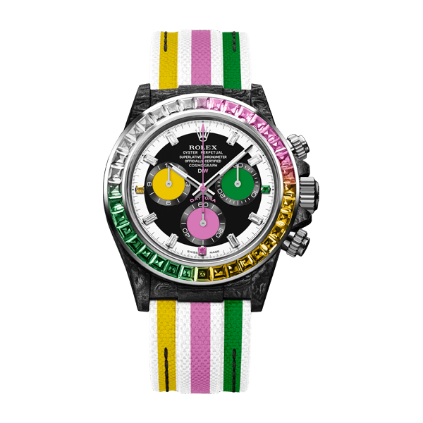 Diw Daytona carbon rainbow candy 40mm carbon
