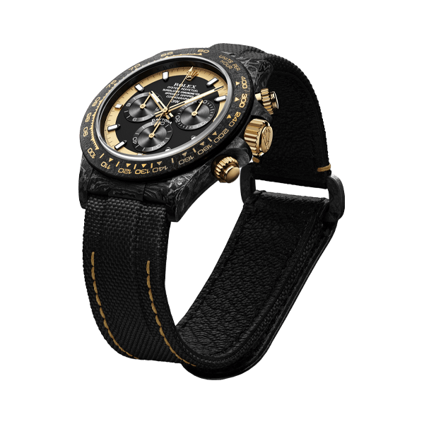 Diw Daytona cream invert gold 40mm oyster black
