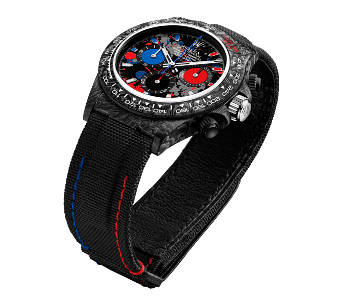 Diw Daytona motley 3s series 40mm oyster black