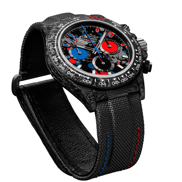 Diw Daytona motley 3s series 40mm oyster black