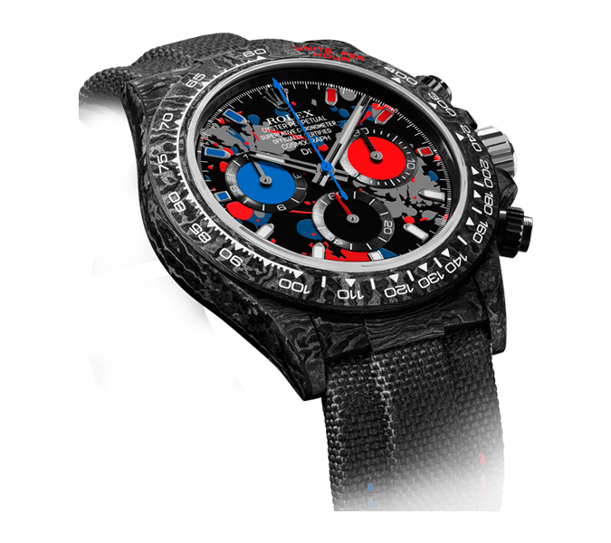 Diw Daytona motley 3s series 40mm oyster black