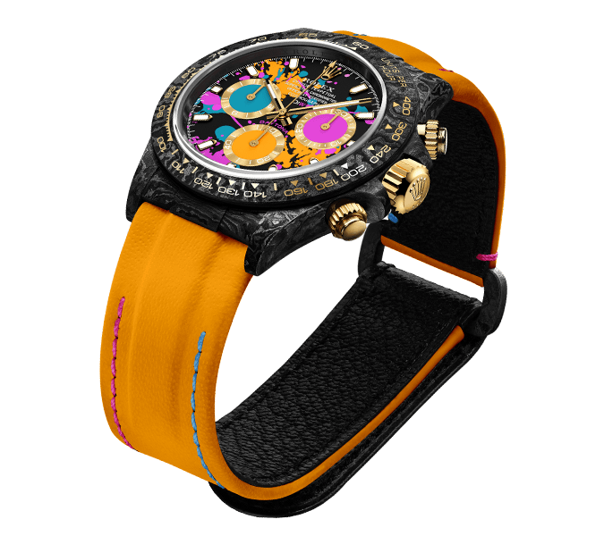 Diw Daytona Motley Orange motley orange 40mm oyster black 116503MTO01