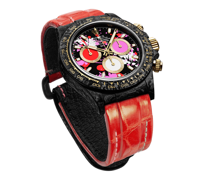 Diw Daytona motley red 40mm oyster b