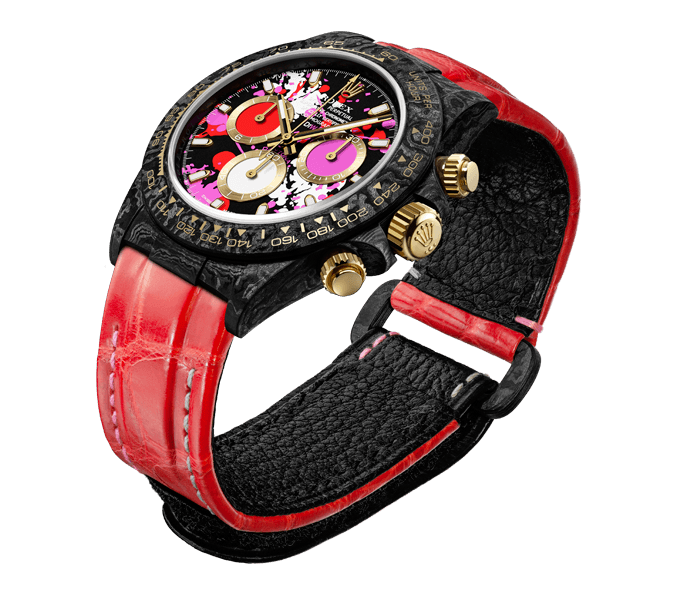 Diw Daytona motley red 40mm oyster b