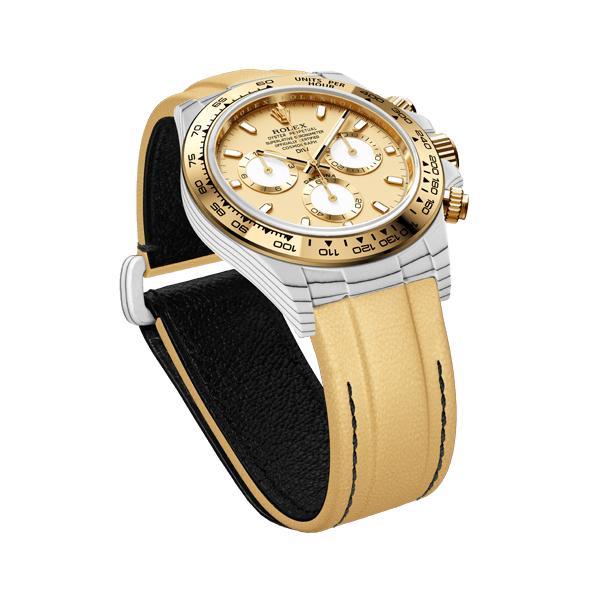 Diw Daytona quartz fiber golden essence 40mm oyster black
