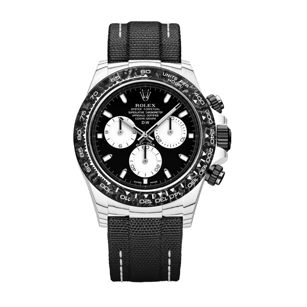 Diw Daytona quartz fiber irbis v2 40mm oyster white