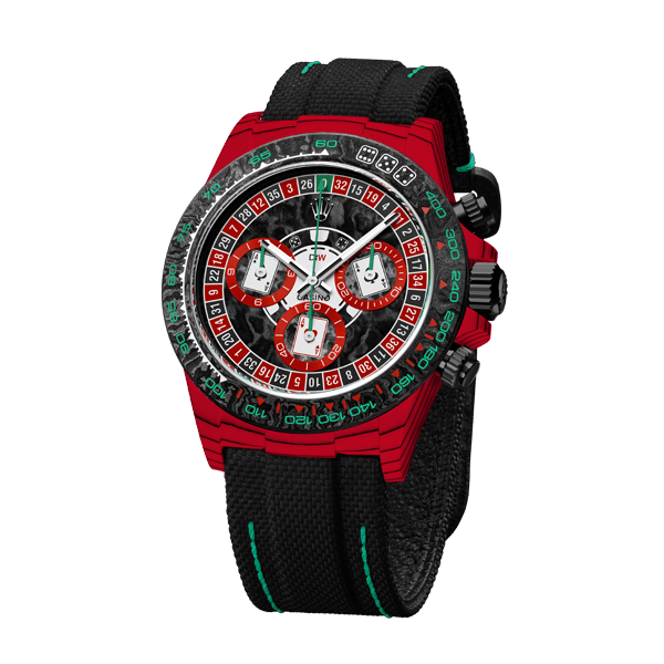 Diw Daytona quartz fiber lucky player 3 (casino v.3) 40mm red quartz