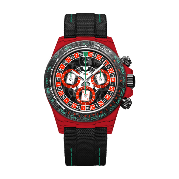 Diw Daytona quartz fiber lucky player 3 (casino v.3) 40mm red quartz