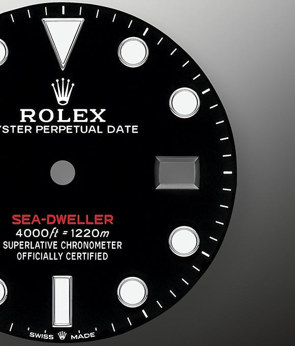 Sea-Dweller 43, Oystersteel, Red Letters, Ref# 126600-0002
