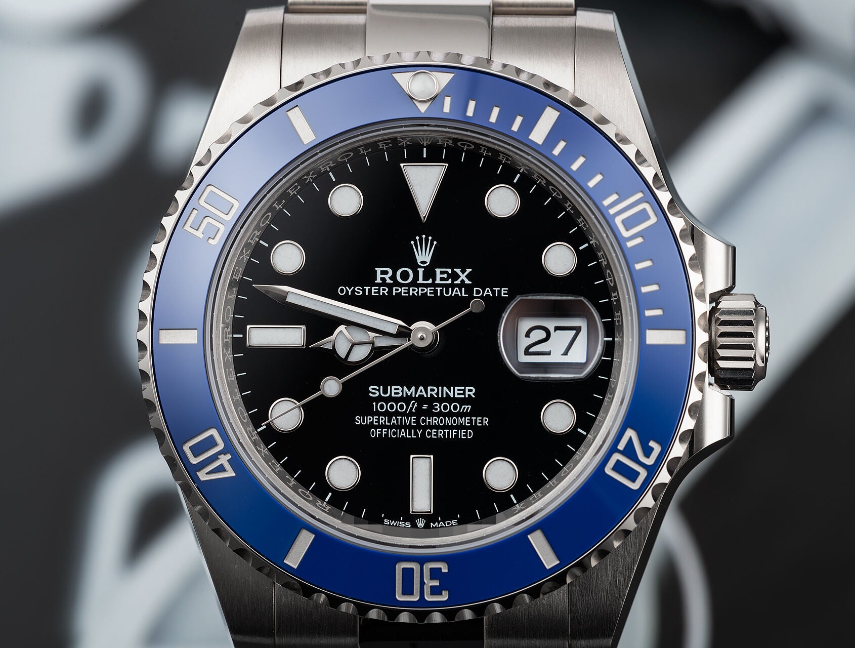 Submariner M126619LB-0003 Oyster, 41 mm, white gold SALE