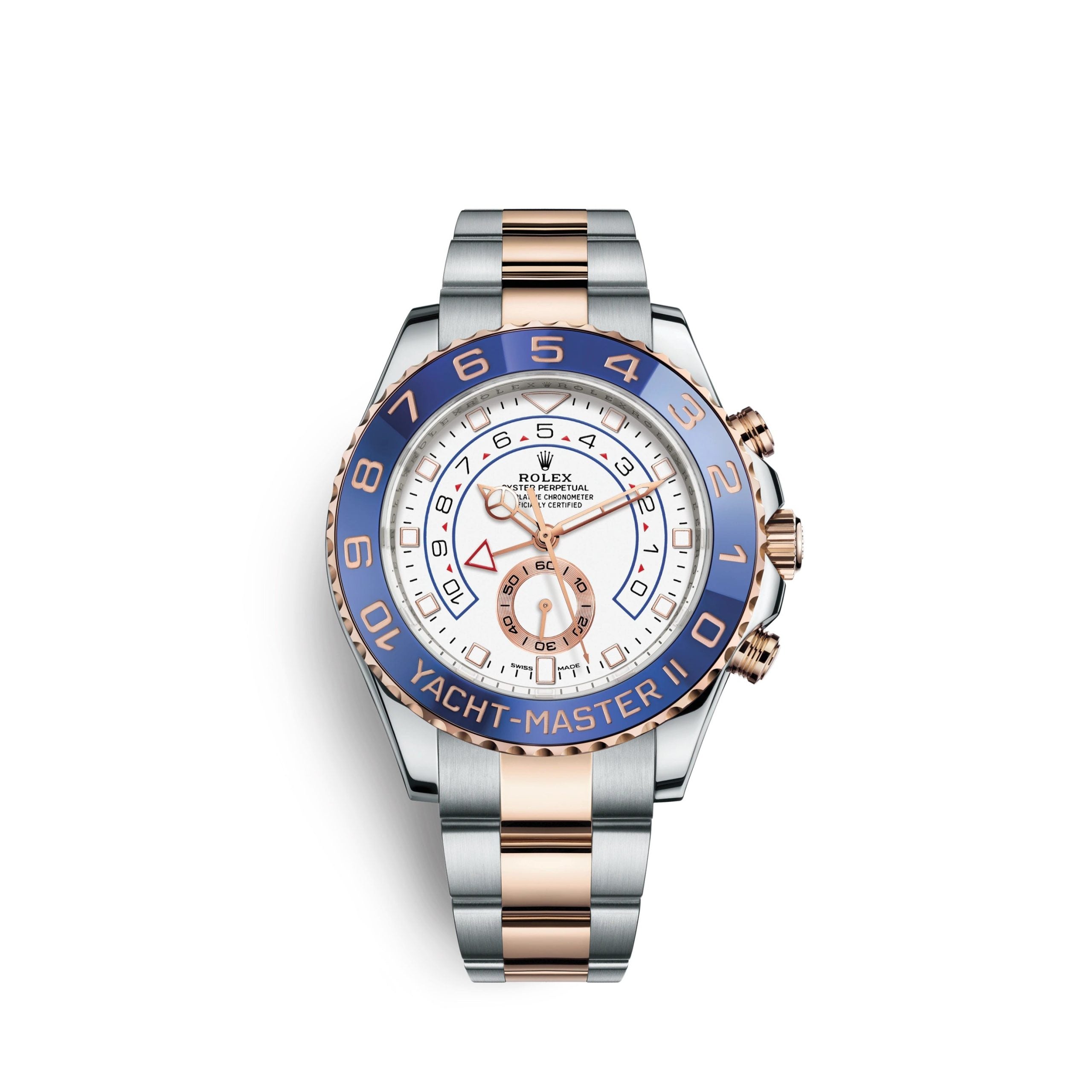 Yacht-Master II, Stainless Steel and 18k Everose Gold, 44mm, Ref# 116681-0002
