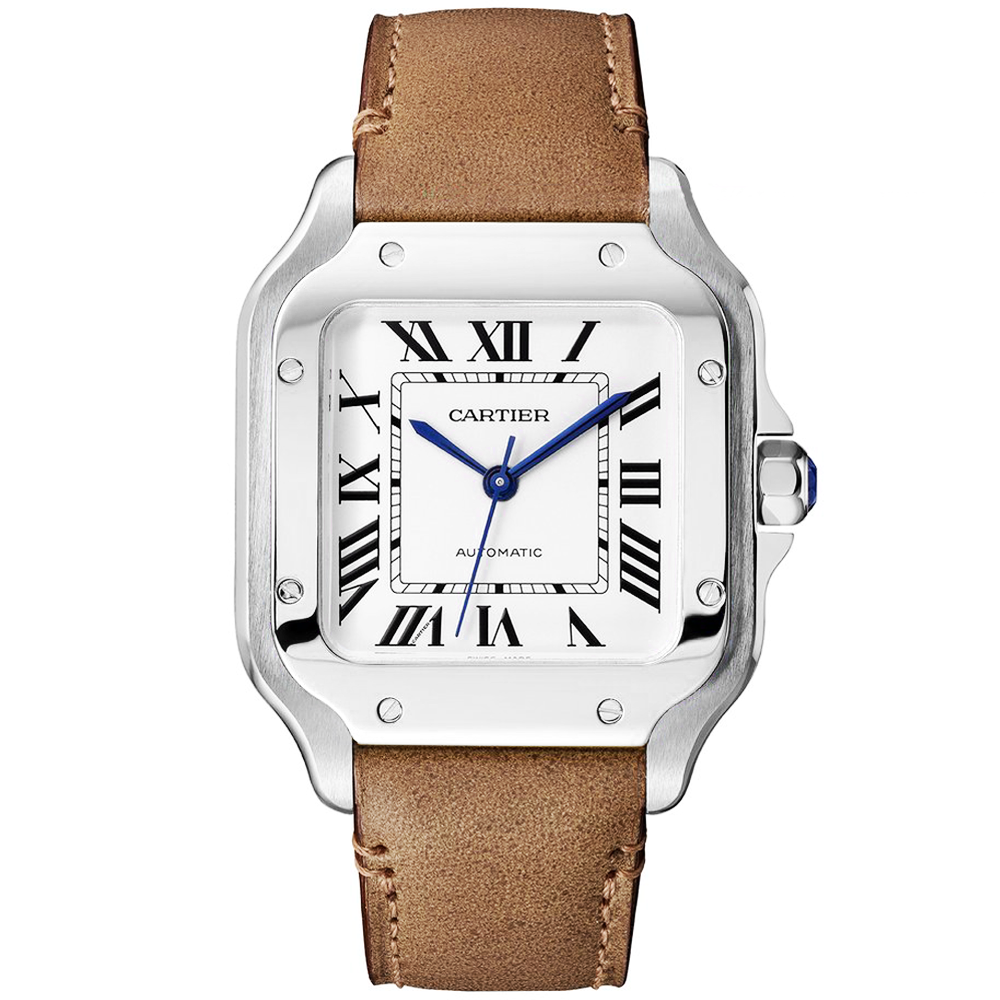 Santos Medium Steel Bracelet/Strap Watch